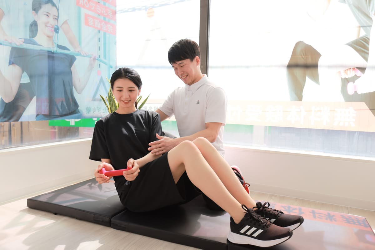 Point1 無料で体験トレーニングができる!