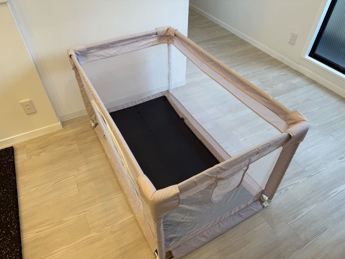 Point4 お子様連れの方も安心!
ベビーサークル完備♪