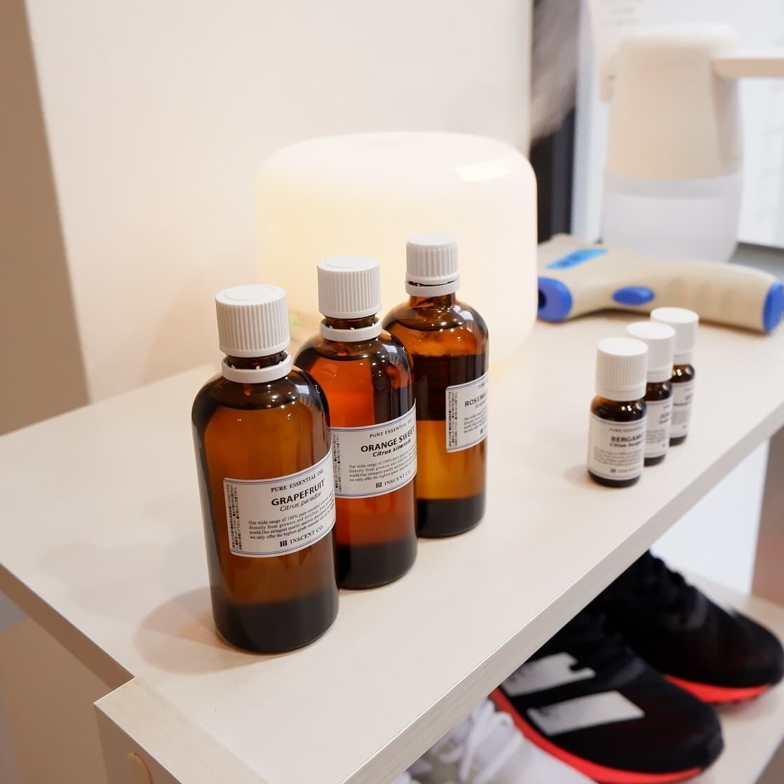 Point5 アロマが広がる空間で香りにこだわる女性もリラックス!