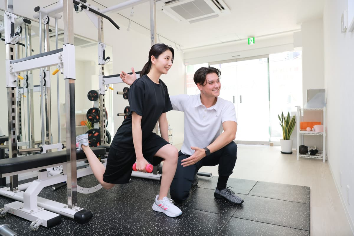 Point1 無料で体験トレーニングができる!