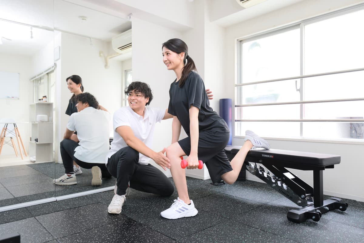 Point1 無料で体験トレーニングができる!