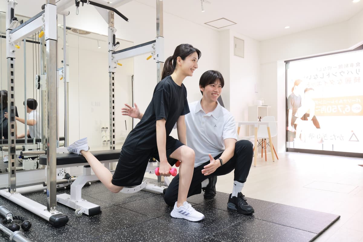 Point1 無料で体験トレーニングができる!