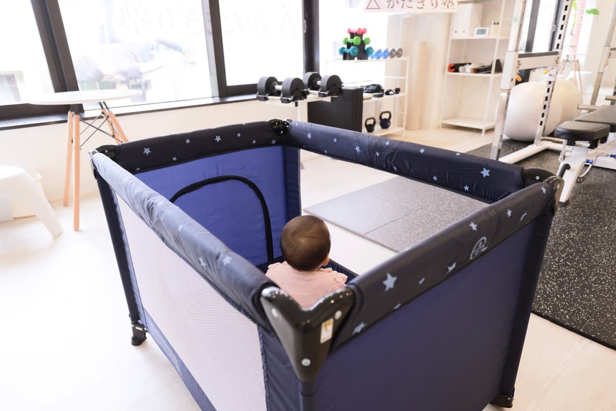 Point5 お子様連れも大歓迎!ベビーサークル完備