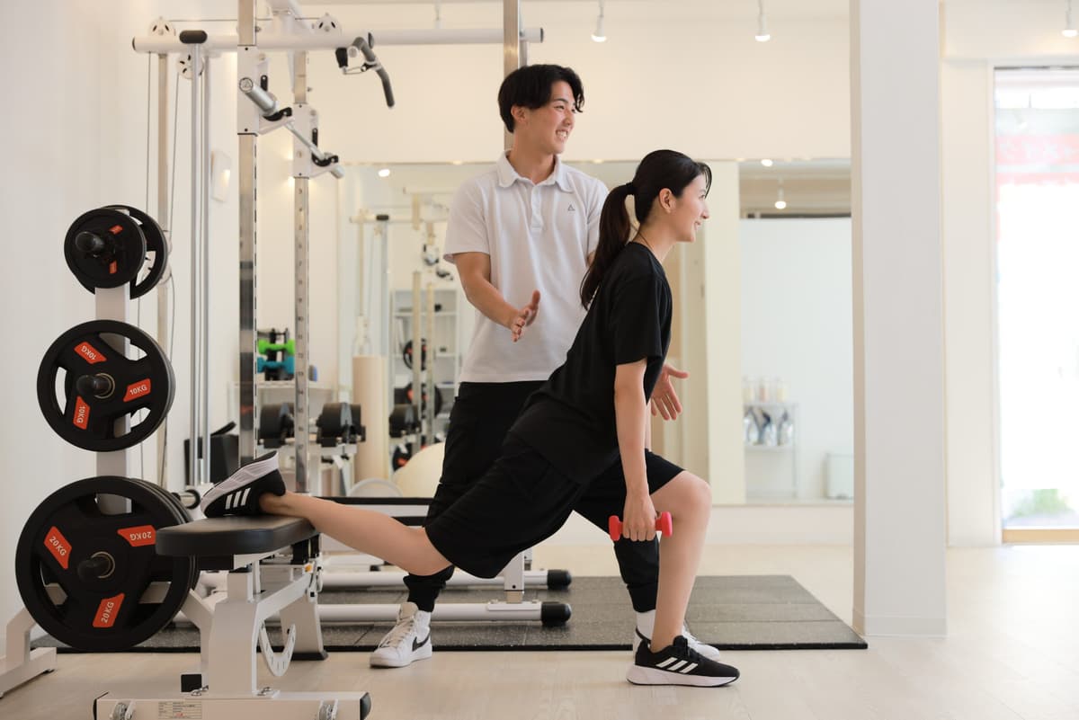 Point1 無料で体験トレーニングができる!