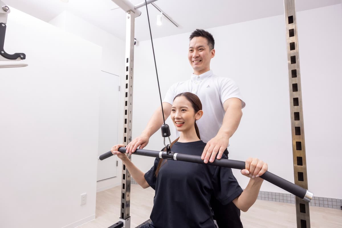 Point2 トレーニング歴10年のトレーナー経験も豊富なトレーナー