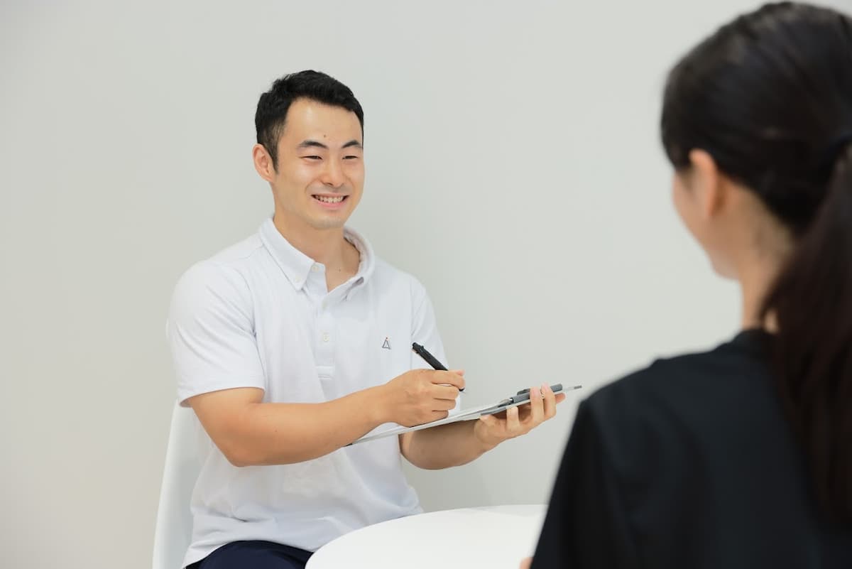Point2 【トレーニング×ボディケア】理学療法士トレーナーによる安心の指導!