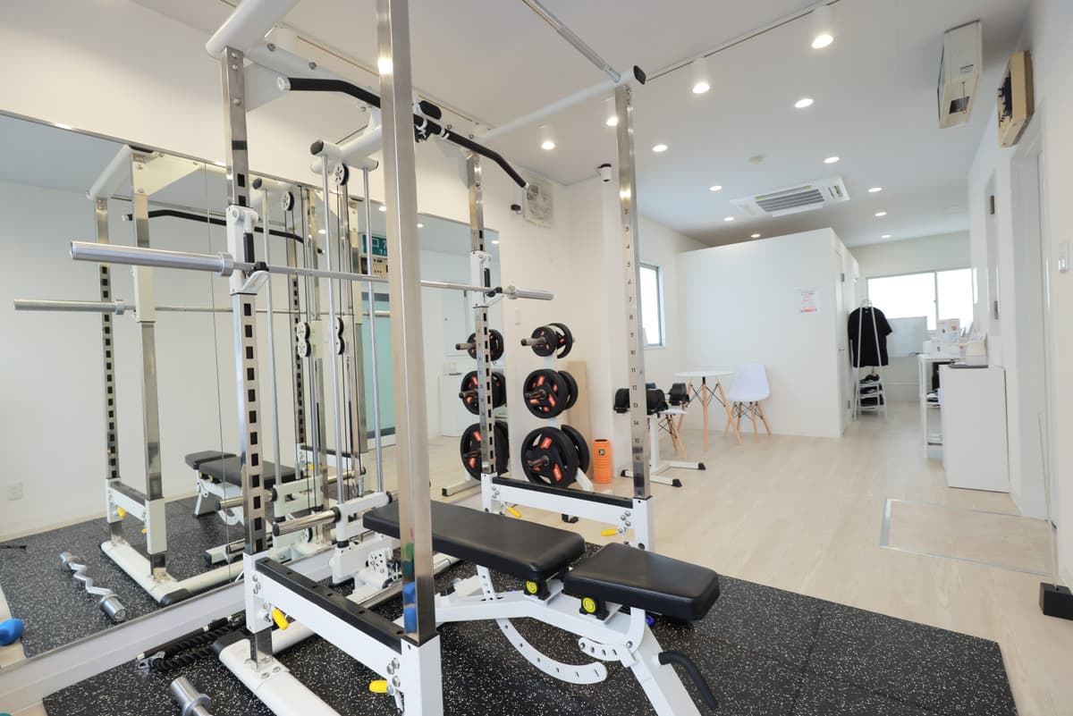 Point5 完全個室の空間で安心してトレーニングできる!