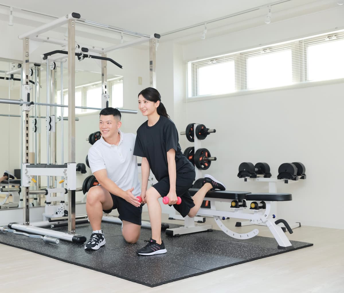 Point1 無料で体験トレーニングができる!