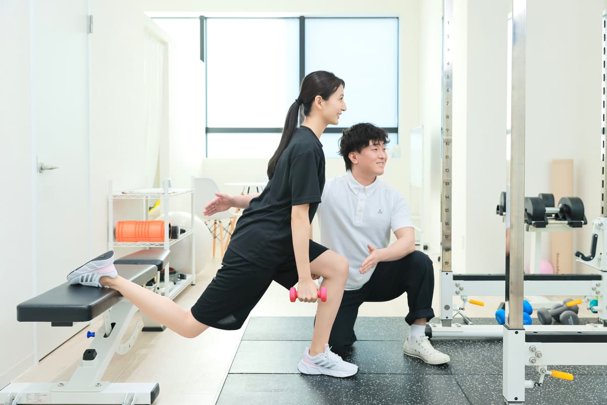 Point1 無料で体験トレーニングができる!