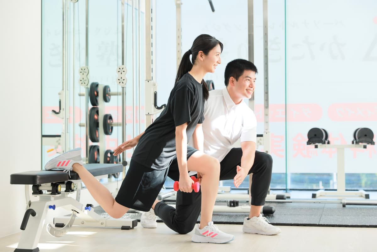 Point1 無料で体験トレーニングができる!