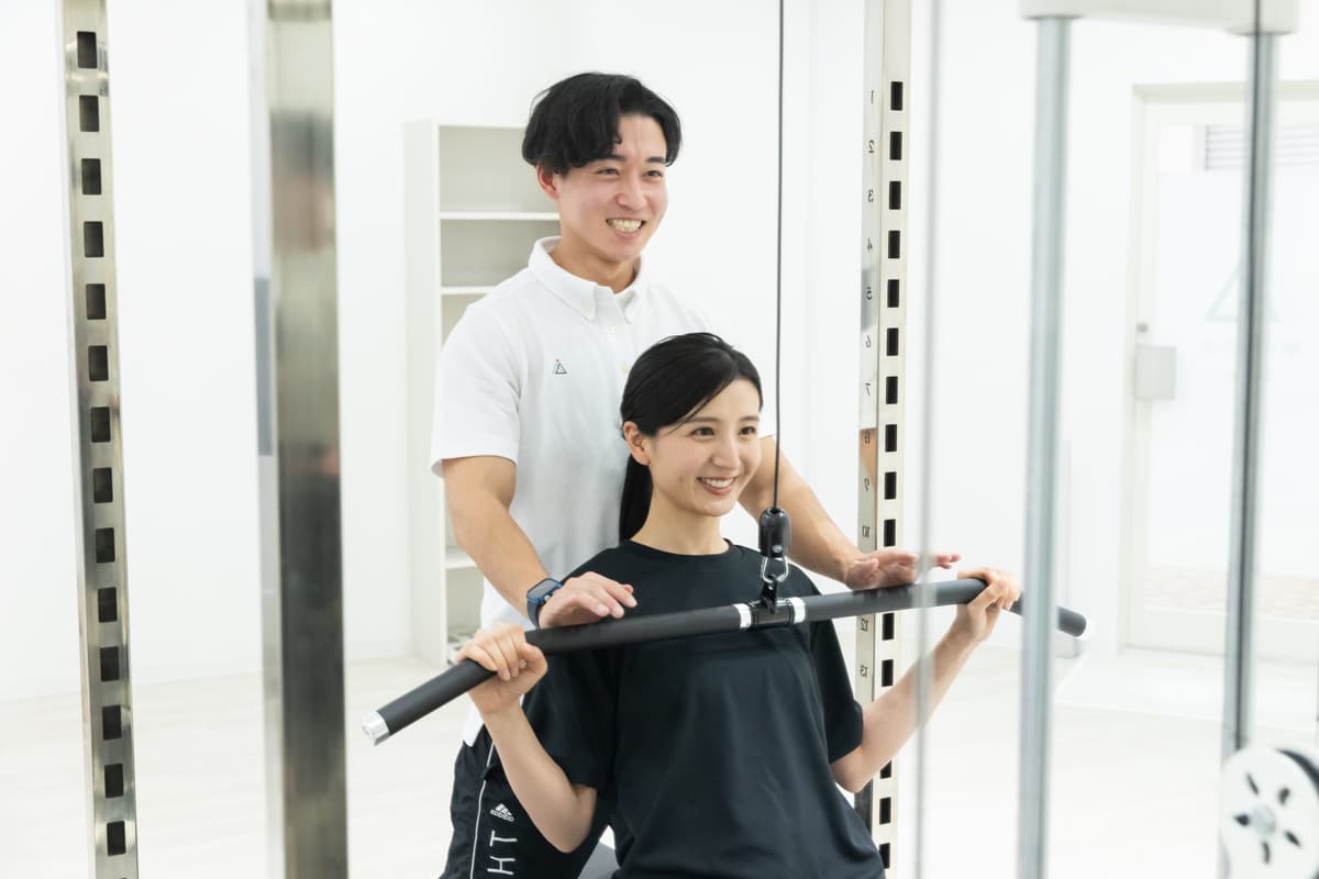 Point1 無料で体験トレーニングができる!