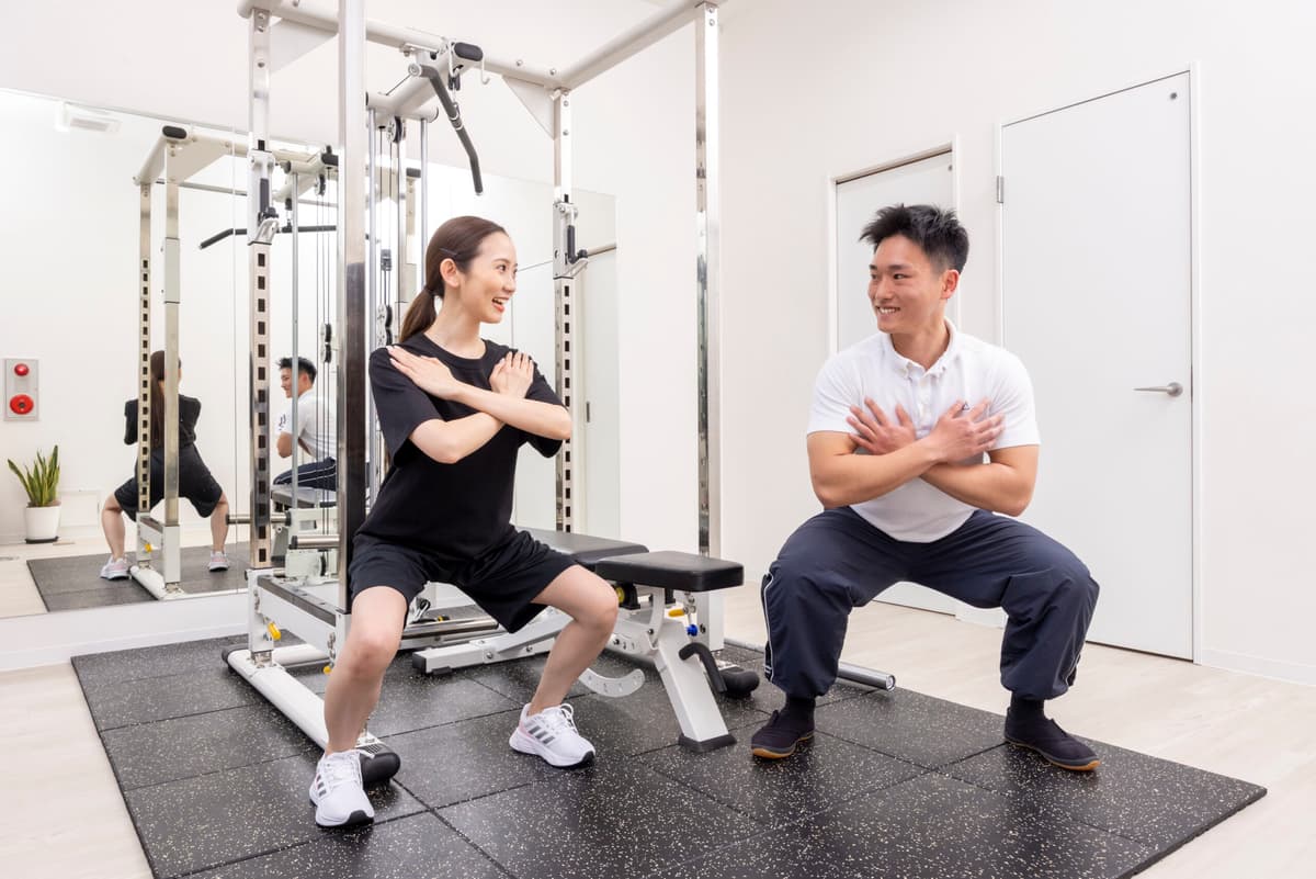 Point1 無料で60分♪充実の体験トレーニング!