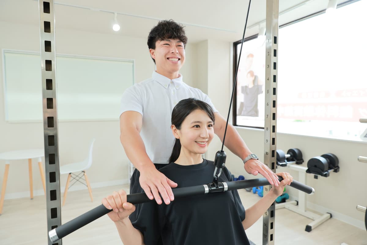 Point1 初心者でも安心!医師・理学療法士監修のトレーニングメニュー