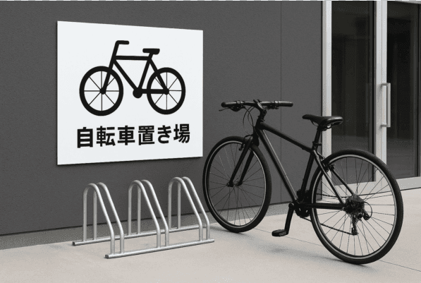 Point5 屋内に駐輪スペースあり!