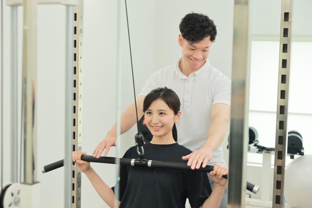 Point1 無料で体験トレーニングができる!