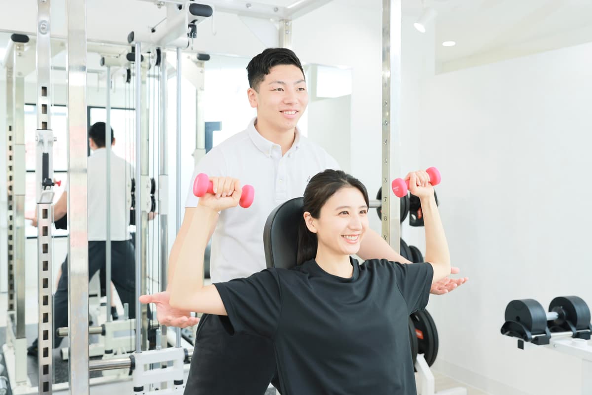 Point1 無料で体験トレーニングができる!