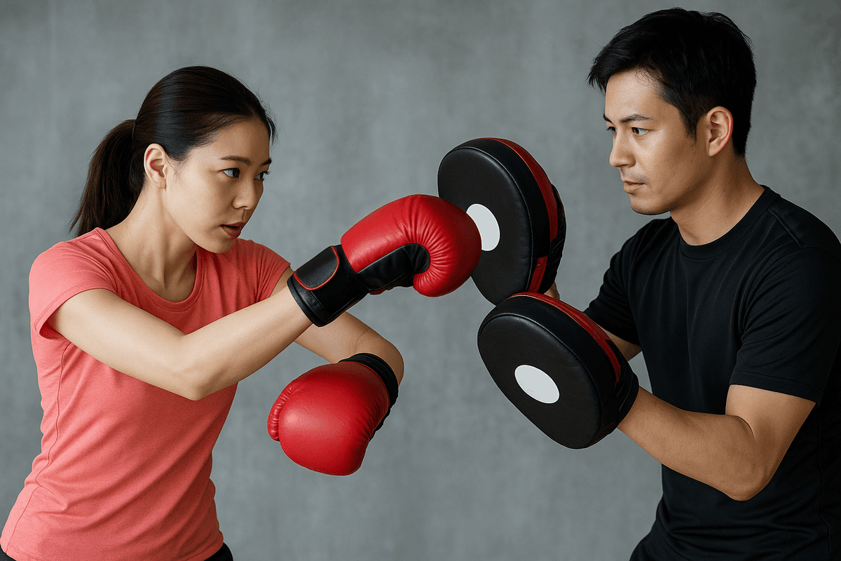 Point4 楽しみながらシェイプアップ!爽快ボクシング体験