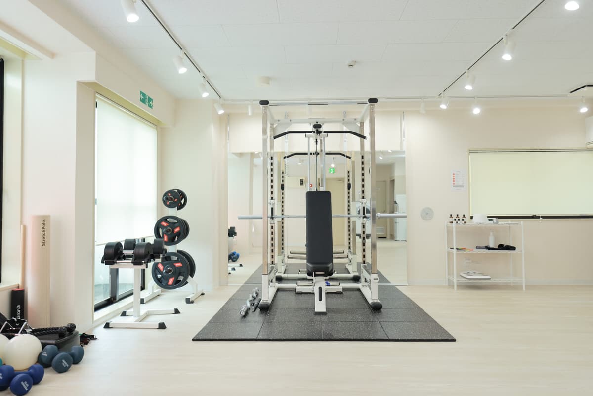 Point5 完全個室の空間で安心してトレーニングできる!