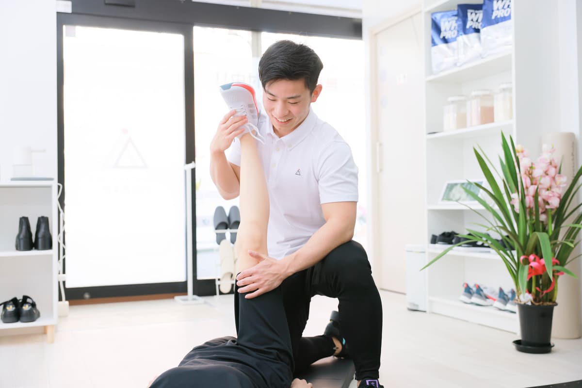 Point1 寝ているだけでスッキリ!ペアストレッチ