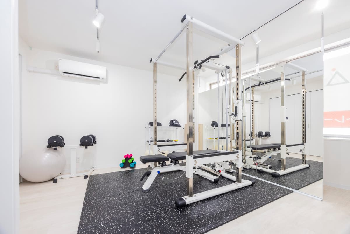 Point2 プライベート空間で安心してトレーニングできる!