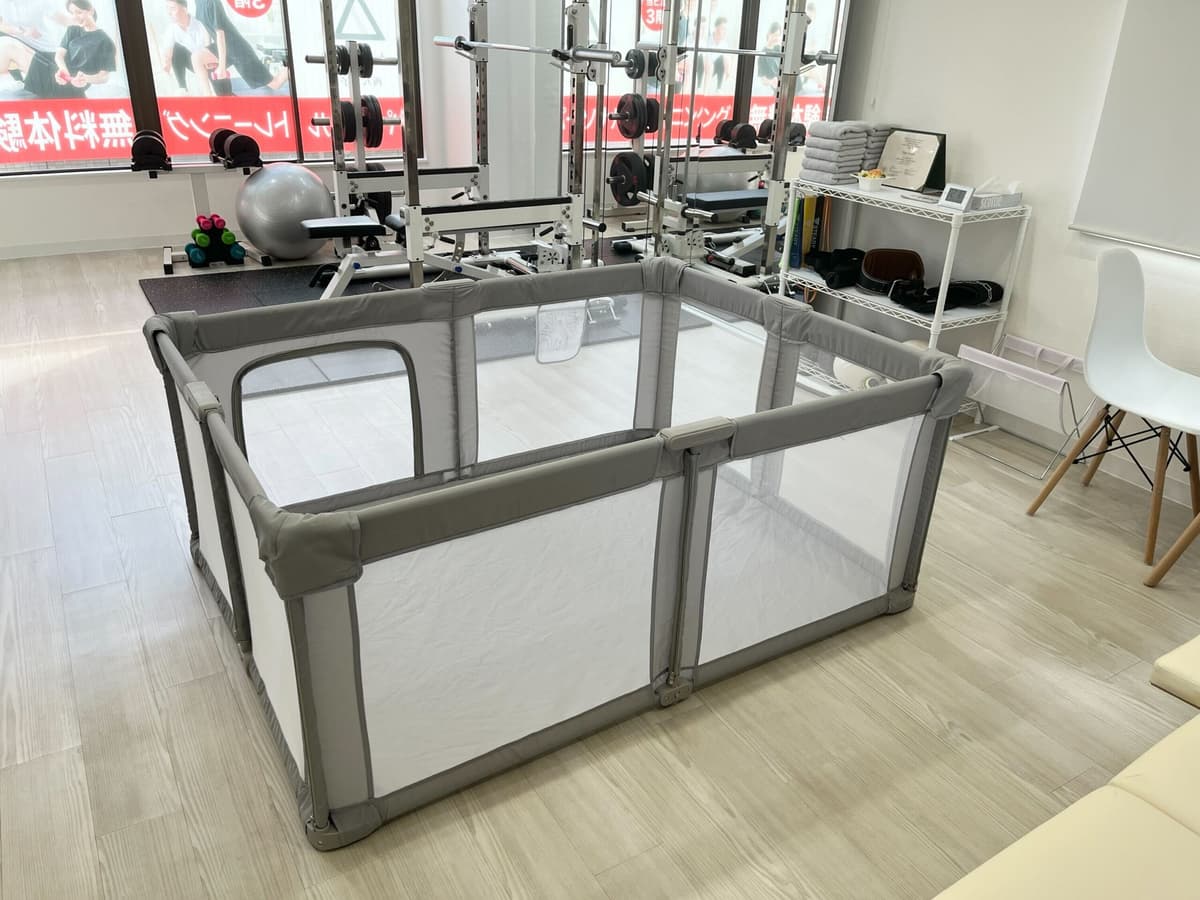 Point7 ベビーサークル完備!お子様連れでも安心!