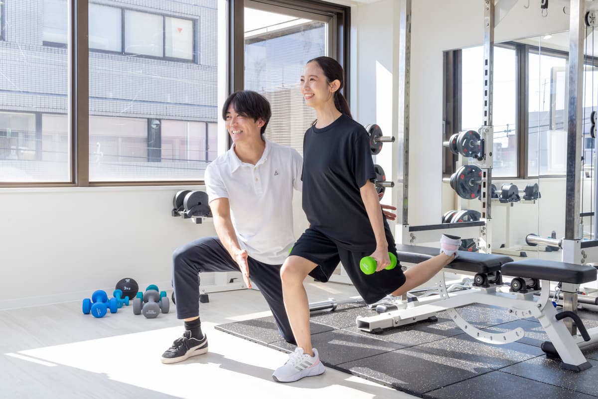 Point1 無料で体験トレーニングができる!