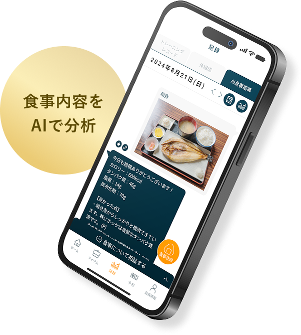 食事内容をAIで分析